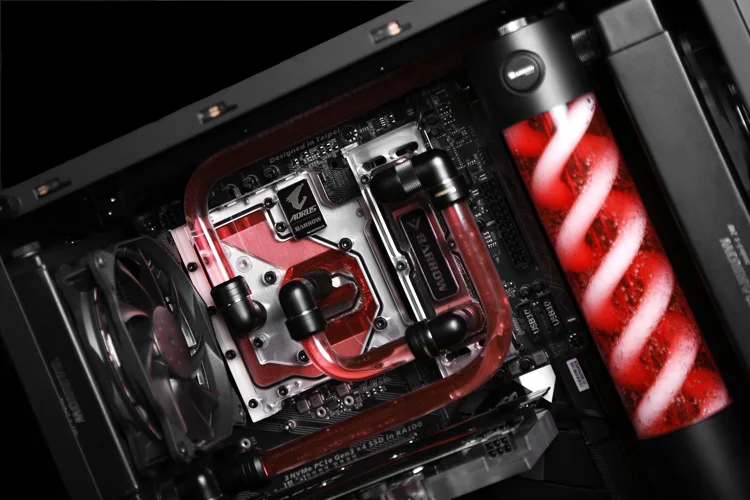 Курган кулер для воды NZXT S340 Elite один значительно Enjie хост жесткие трубки схема освещения Комплект