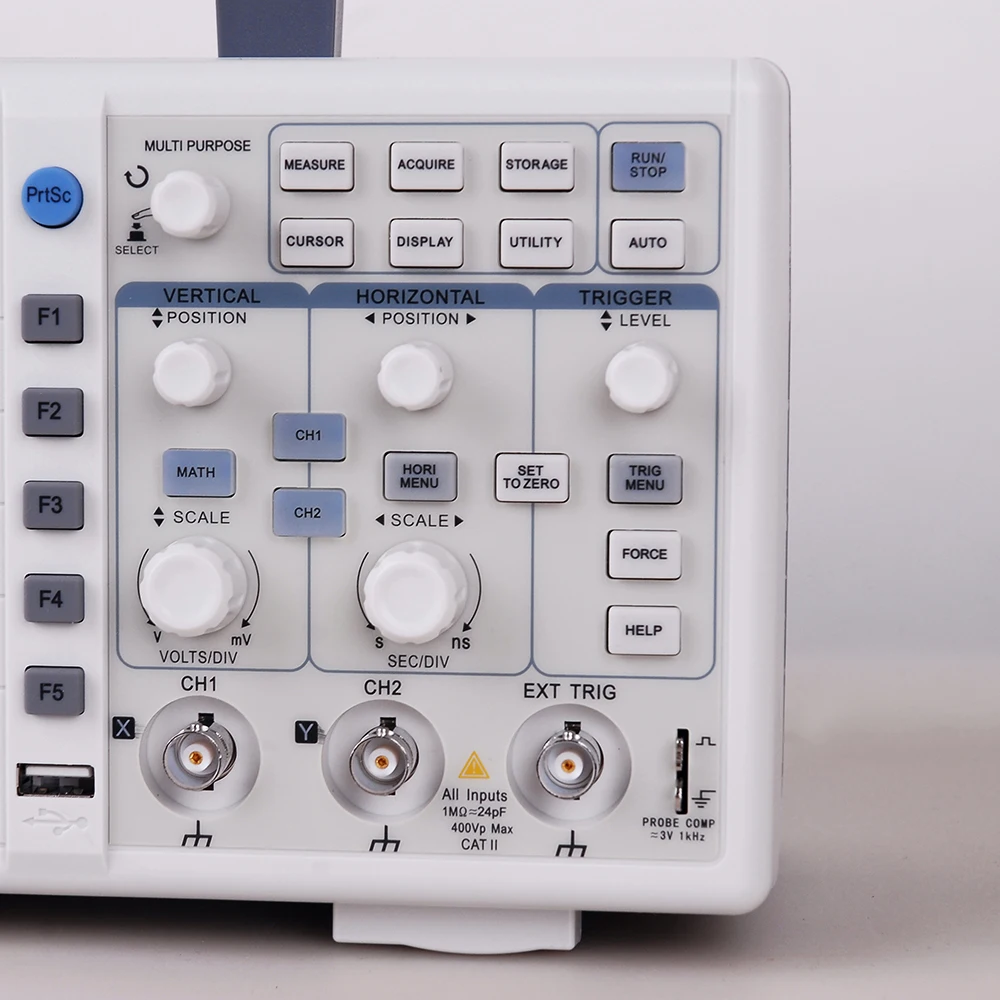 UNI-T UTD2102CEX 100 МГц цифровой осциллограф " lcd 1GS/S 2 канала