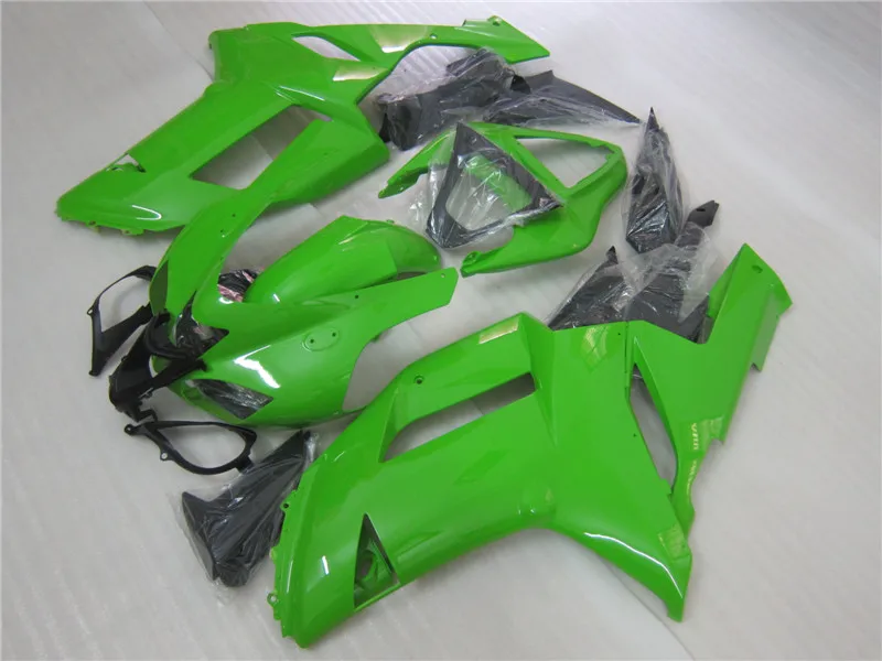 

Комплект обтекателей из АБС-пластика для Kawasaki ZX 6R 2007 2008 NINJA zx6r 636 07 08, комплект обтекателей для мотоциклов зеленого и черного цвета VG20