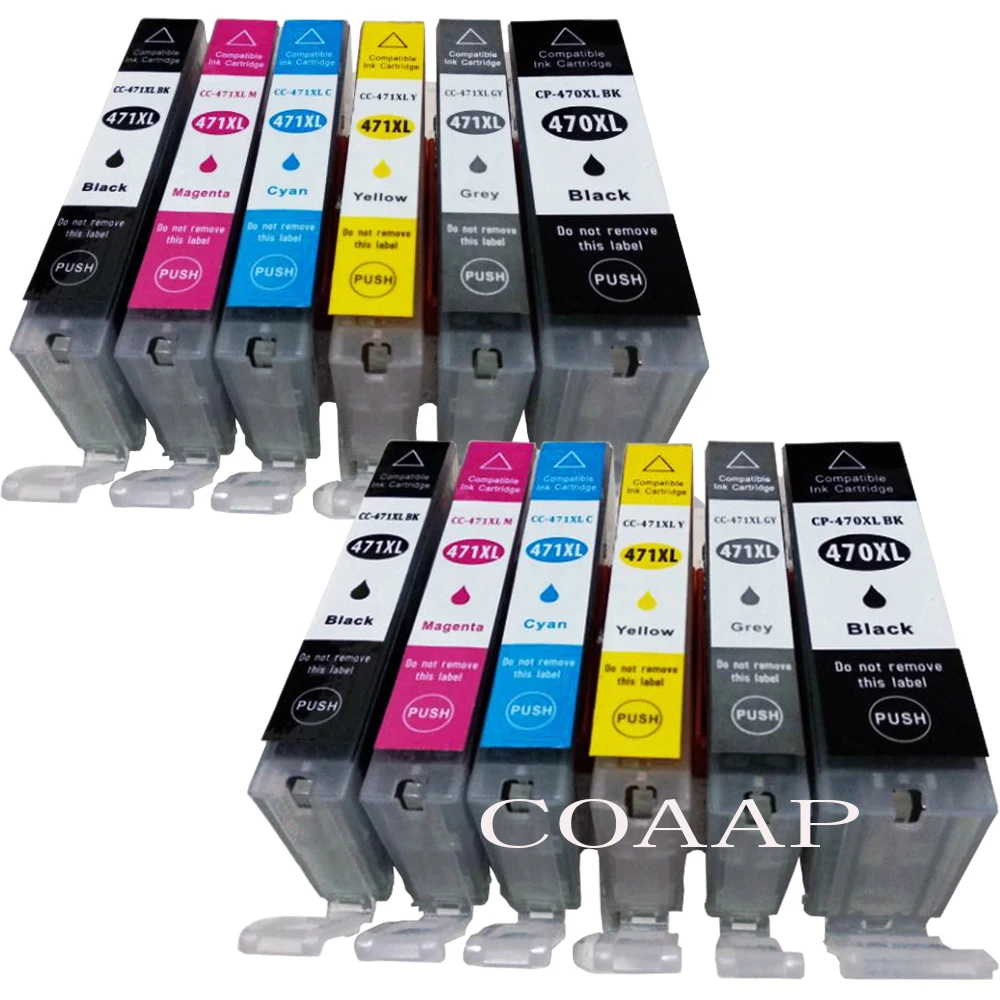 PGI 470 CLI 471 совместимый чернильный картридж для принтера CANON PIXMA MG5740 MG8640 TS5040 TS6040 |