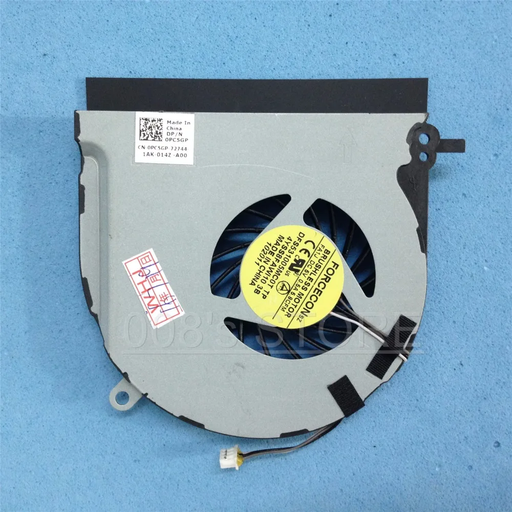 Кулер для охлаждения процессора ноутбука вентилятор подходит DELL XPS 15Z L511Z