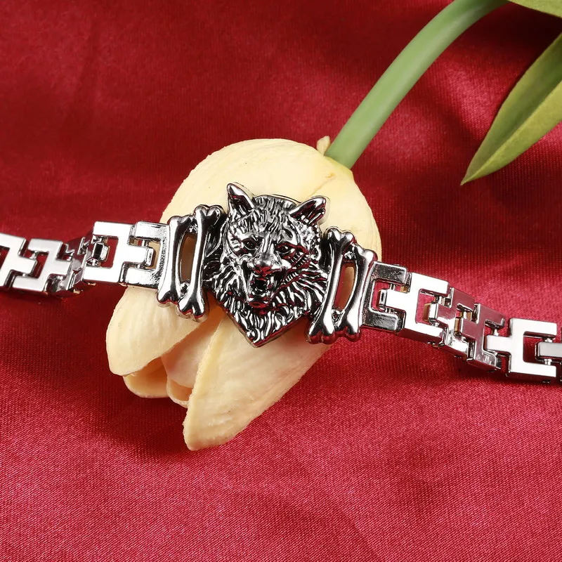 Новое поступление мужской браслет из нержавеющей стали в стиле панк мужские