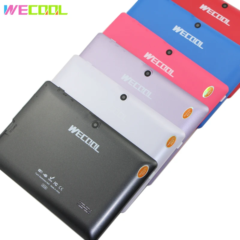 Детский планшет Q88 HD 7-дюймовый экран 1024x600 аккумулятор 2500 мАч Wi-Fi Android 4 OS 512 Мб 8 ГБ