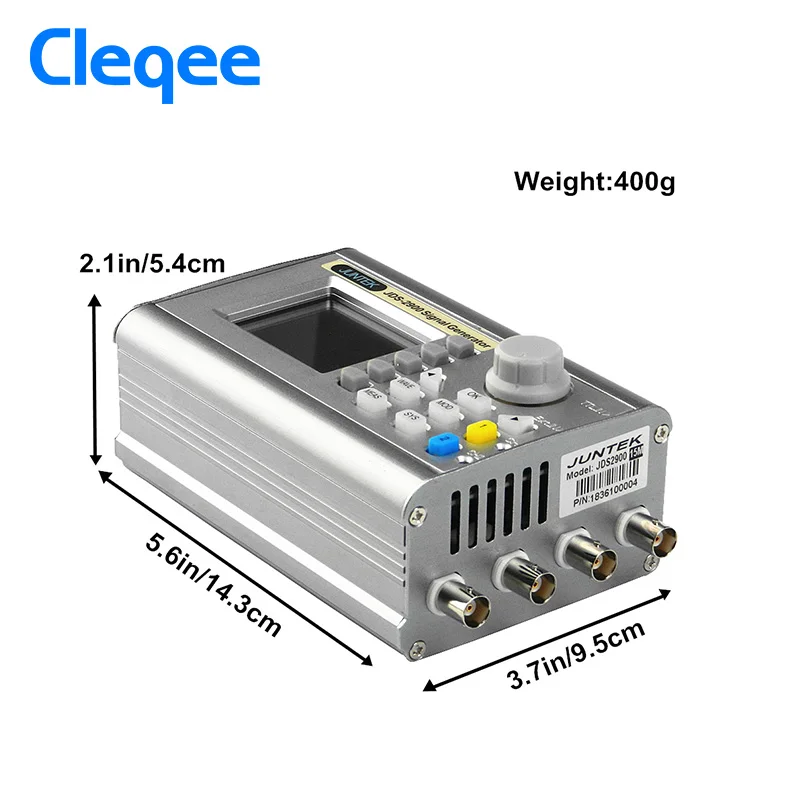 Оригинальный товар Cleqee JDS2900 15 МГц 30 40 50 60 цифровой двухканальный генератор