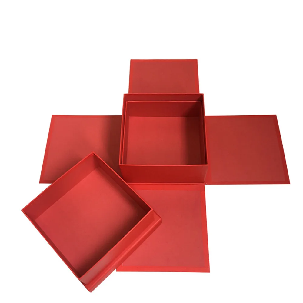 Квадратная внутренняя коробка нового дизайна 2020 года имеет двухэтажную упаковку