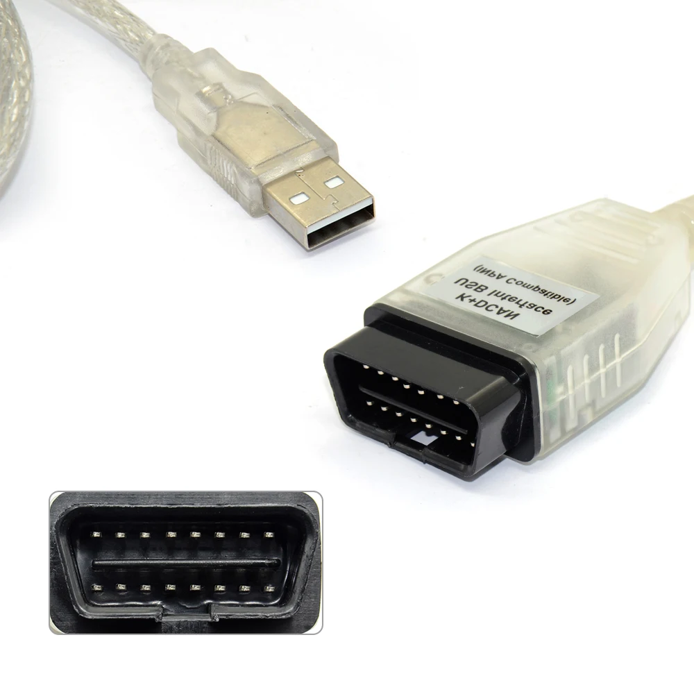 Автомобильный Диагностический кабель для BMW INPA K Can Inpa Dcan USB OBD2 интерфейс Ediabas по