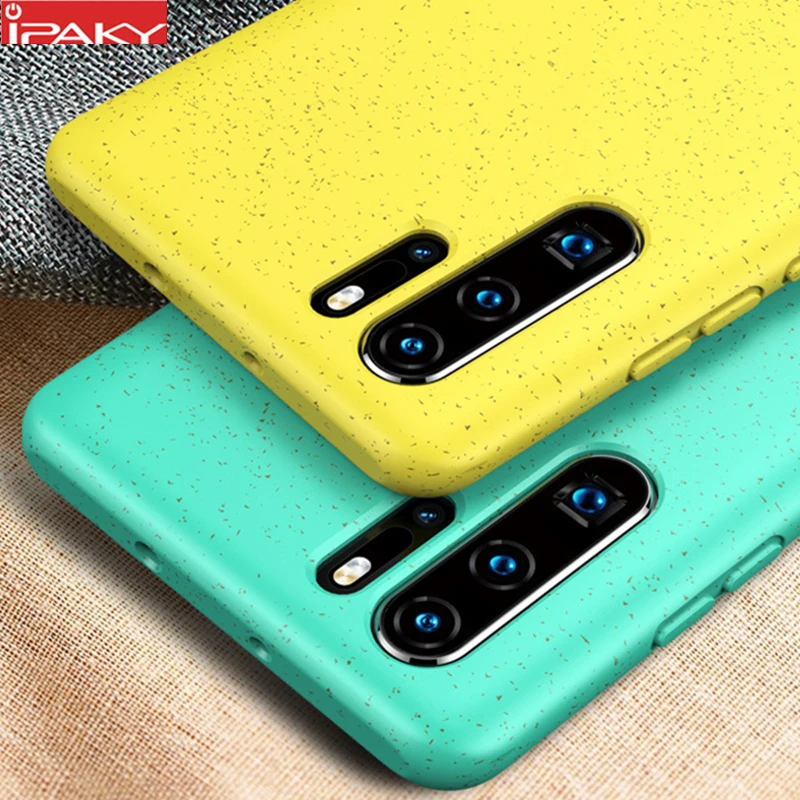 Чехол IPAKY для Huawei P30 роскошный мягкий чехол из жидкого силикона Lite гелевый