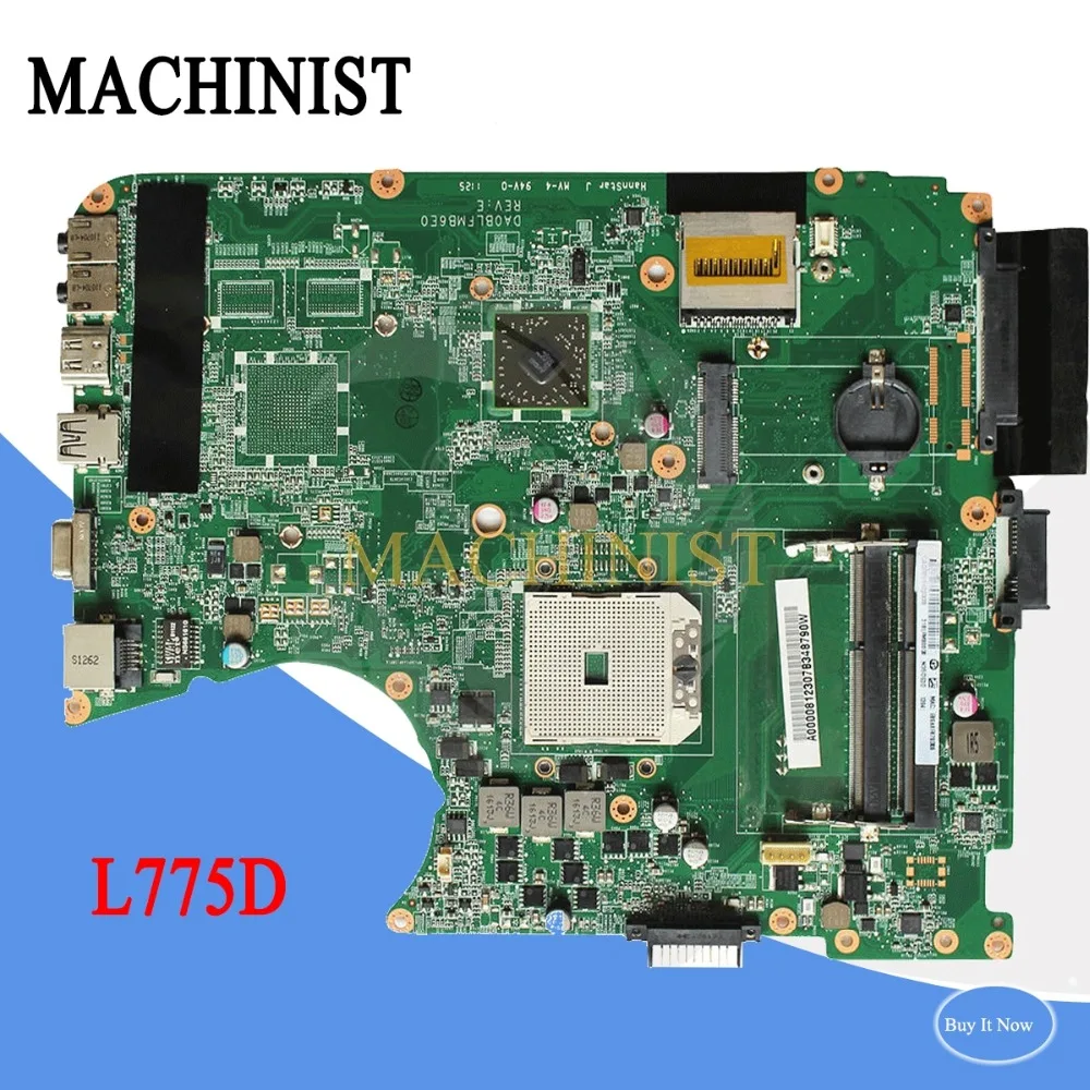 A000081230 DA0BLFMB6E0 основная плата для Toshiba Satellite L755D L750D материнская плата для ноутбука DDR3 разъем FS1
