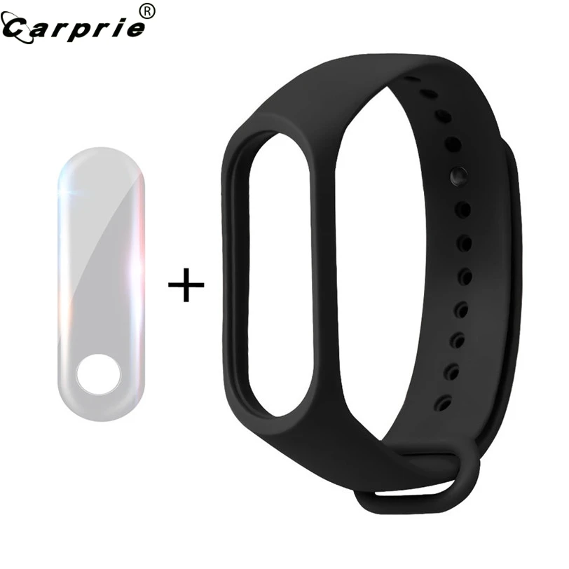 CARPRIE мягкий силиконовый ремешок для умных часов сменный + 2 шт