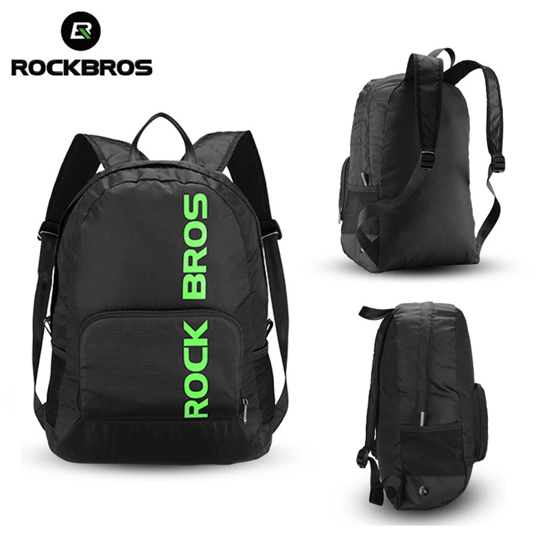 ROCKBROS портативный рюкзак для велоспорта непромокаемые складные сумки пешего