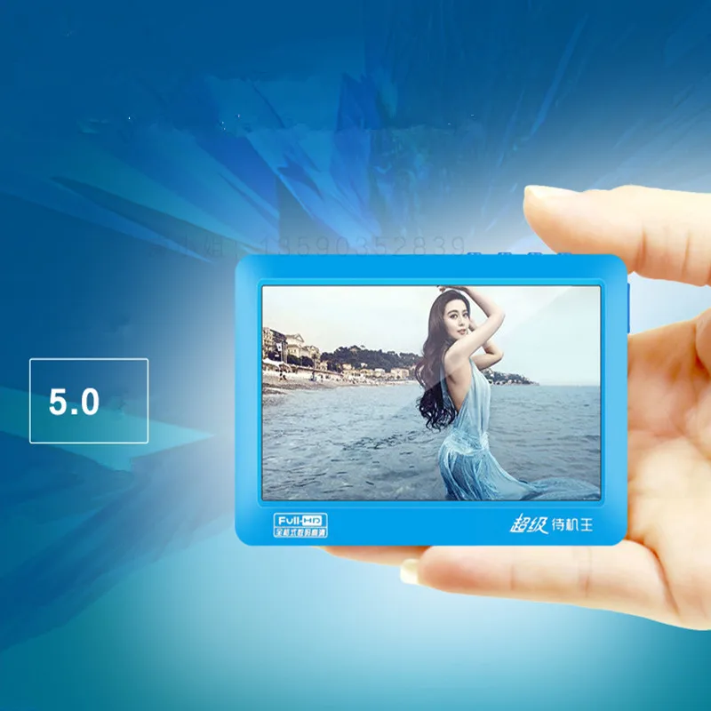 Touch MP4 Player 8gb Build-in Speaker 5 Inch Screen Sport Support Av Out Voice Recorder Multi-languages MP5 Video | Электроника