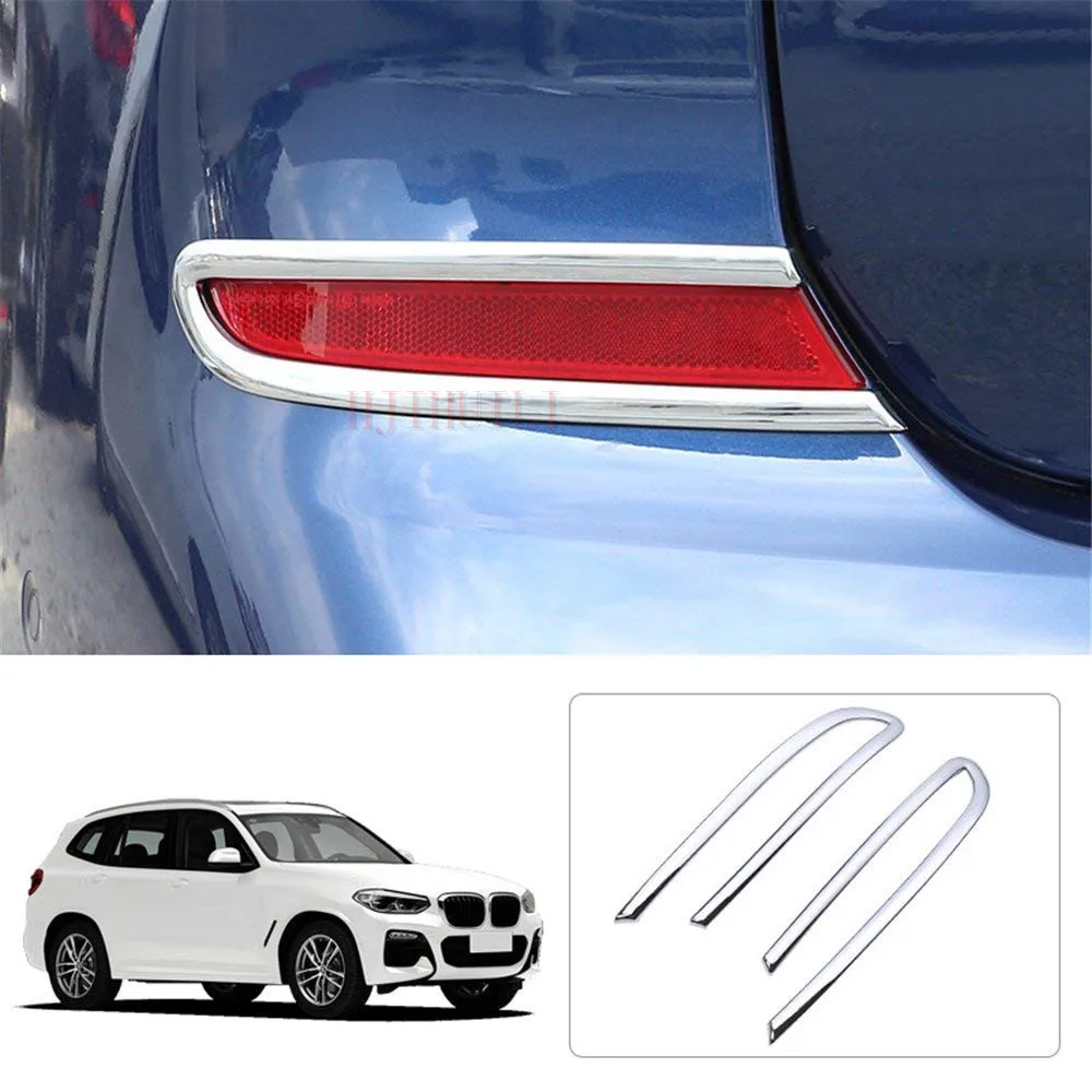 Глянцевая/матовая абс Chrome для BMW X3 G01 2018 2019 стайлинга автомобилей задний хвост