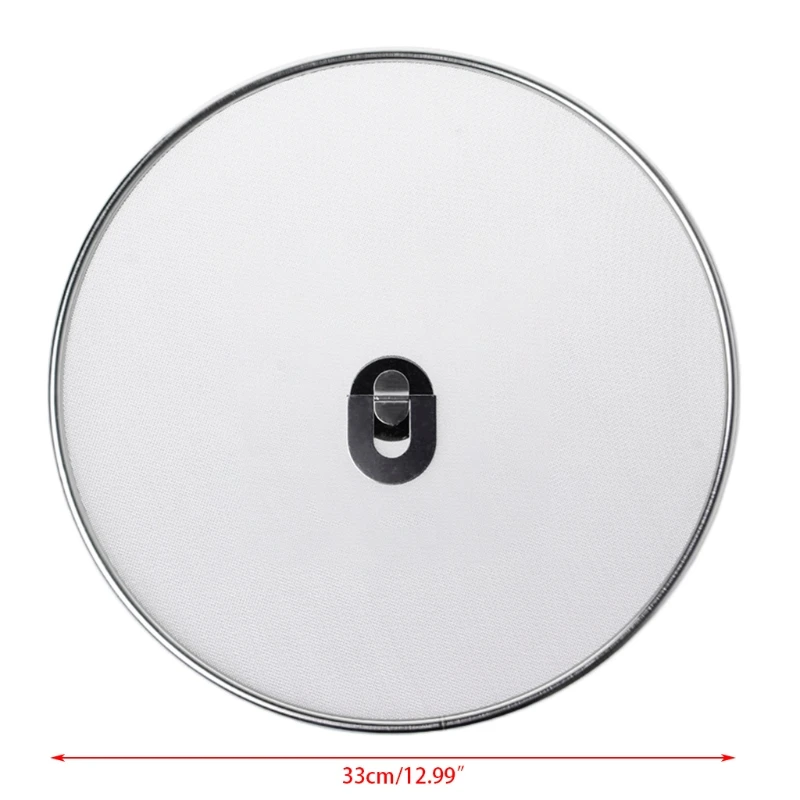 

Stainless Steel Cover Lid Oil Proofing Frying Pan Splatter Screen Spill Proof Dropshipping