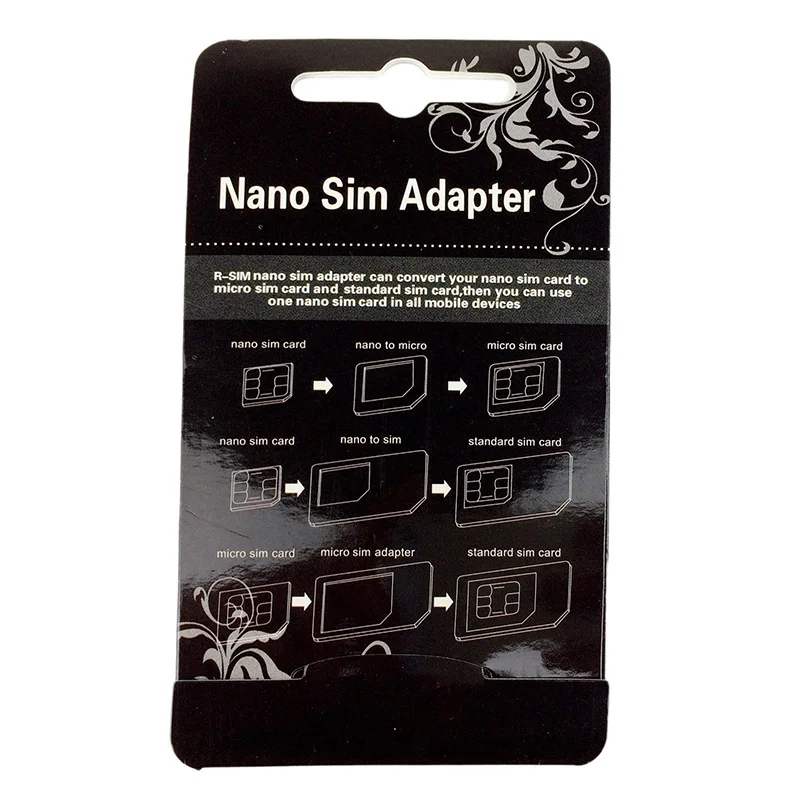 VBNM Micro Nano SIM карты адаптер 4 в 1 с извлечение булавки ключ для iPhone samsung huawei|Адаптеры