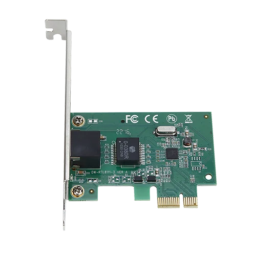 Сетевая карта DIEWU DR8111C PCI E 1000 Мбит/с гигабитный настольный адаптер Ethernet NIC|pci-e