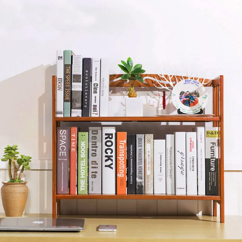 70 см длинный DIY студенческий книжный шкаф книжная полка бамбуковая деревянная