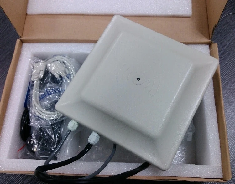 UHF RFID 5 м средний диапазон считыватель с RS232 Wifi GPRS интерфейс связи + Бесплатные