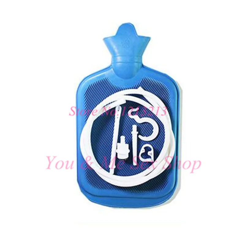 1200ml Enemator large porous enema water bag shower type of intestinal cleaner vaginal washing anal sex toys for men and women |