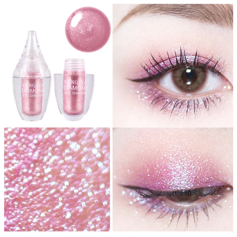 6 цветов одиночные тени для век кремовые водонепроницаемые стойкие Пигменты