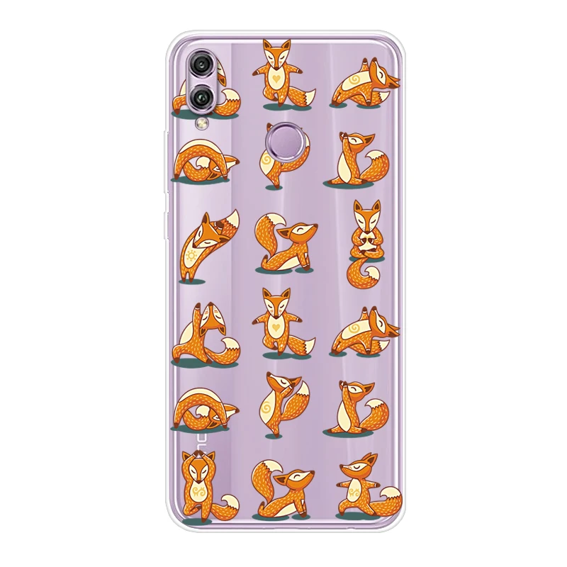 For Huawei Honor 8X 6.5 Inch Phone Cover Case Soft Tpu Protective Printed Funda JSN-AL00 |