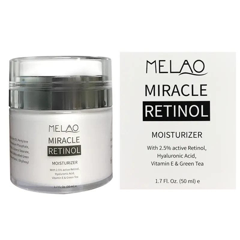 MELAO 50 г 2.5% Retinol увлажняющий крем для лица антивозрастной активный Гиалуроновая