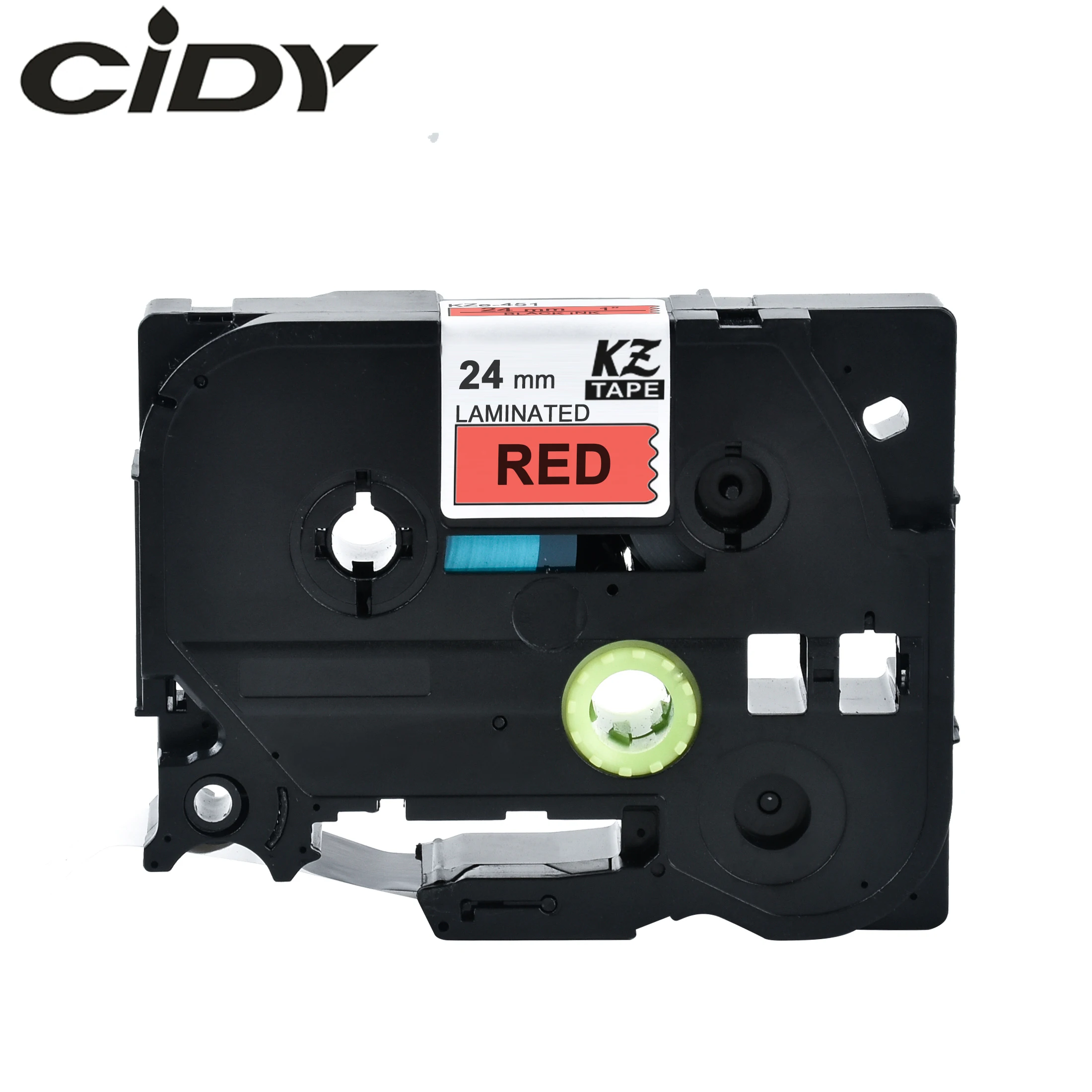 CIDY TZ451 TZ 451 TZe451 TZe ламинированная прочная клейкая tz-451 tze-451 лента P Touch black on red