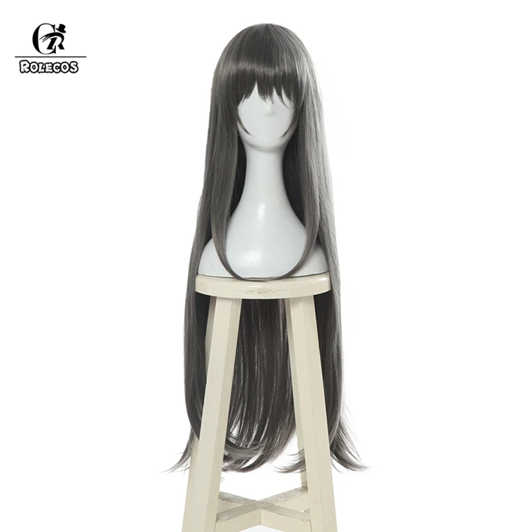 ROLECOS Seishun Buta Yarou wa Bunny Girl Senpai no Yume wo Minai; головной убор для костюмированной вечеринки для косплея Sakurajima; Длина 80 см