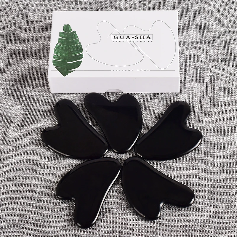 

Sliming face Jasper Facial Jade Massage Crystal Guasha Tool Back Head Acupuntura Massager Stone Therapy Health Care Tools