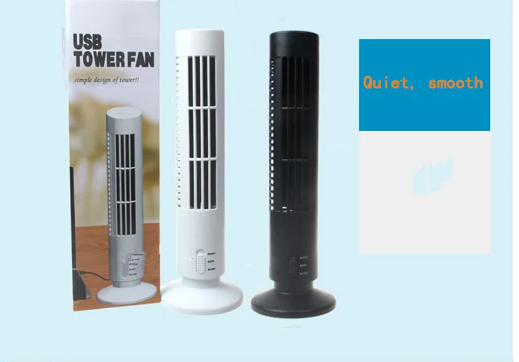 USB вентилятор электрический в виде башни мини стерео кондиционер маленький кулер