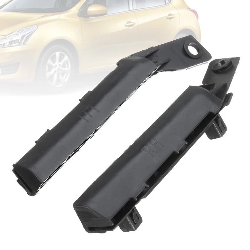 

JX-LCLYL черный Передний левый и правый бампер для Nissan Versa 2007-2012 Новинка