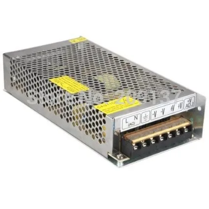 Бесплатная доставка светодиодный драйвер 120 Вт AC110/220 В к DC24V 5A трансформатор