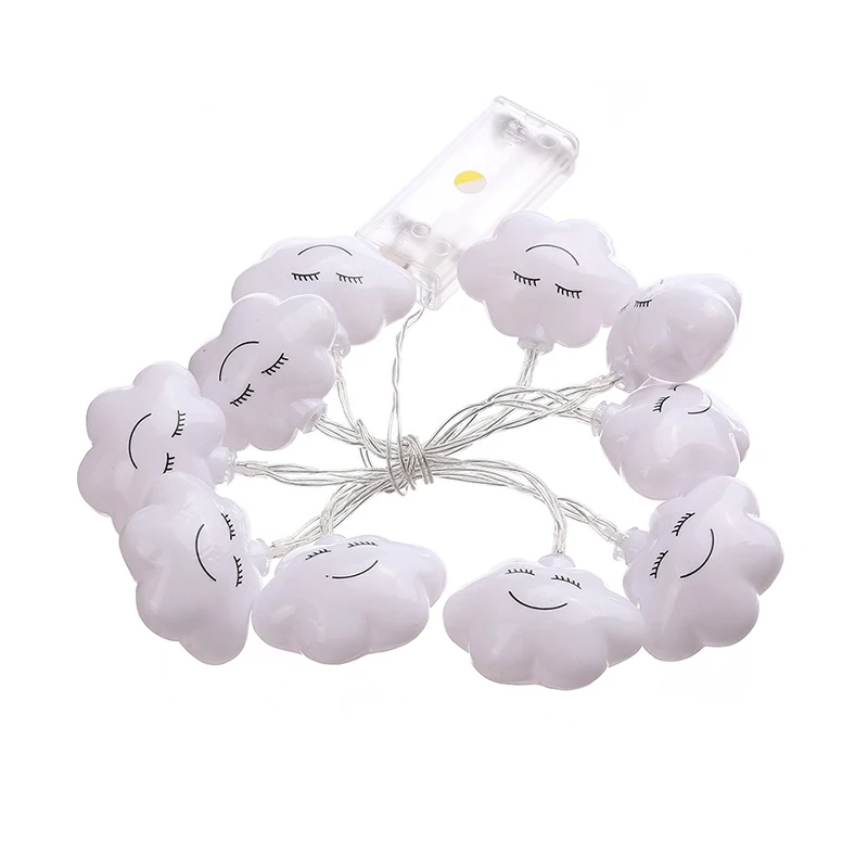 Декор 10 светодиодов Led облако Гирлянда освещение внутреннее для Свадебная