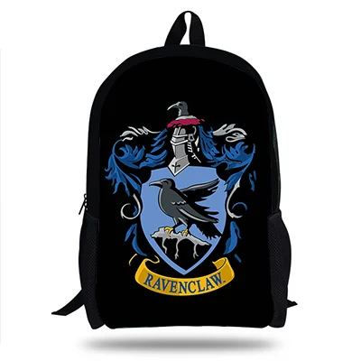 A8004 Harri Potter Hufflepuff Ravenclaw дизайнерская школьная сумка, рюкзак для студентов, школьная сумка, рюкзак для ноутбука, повседневный рюкзак, рюкзак - Цвет: A8004