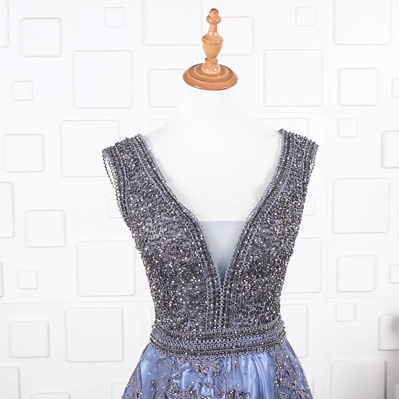 JANCEMBER vestido праздничная иллюзия v-образный вырез открытая спина молния сзади