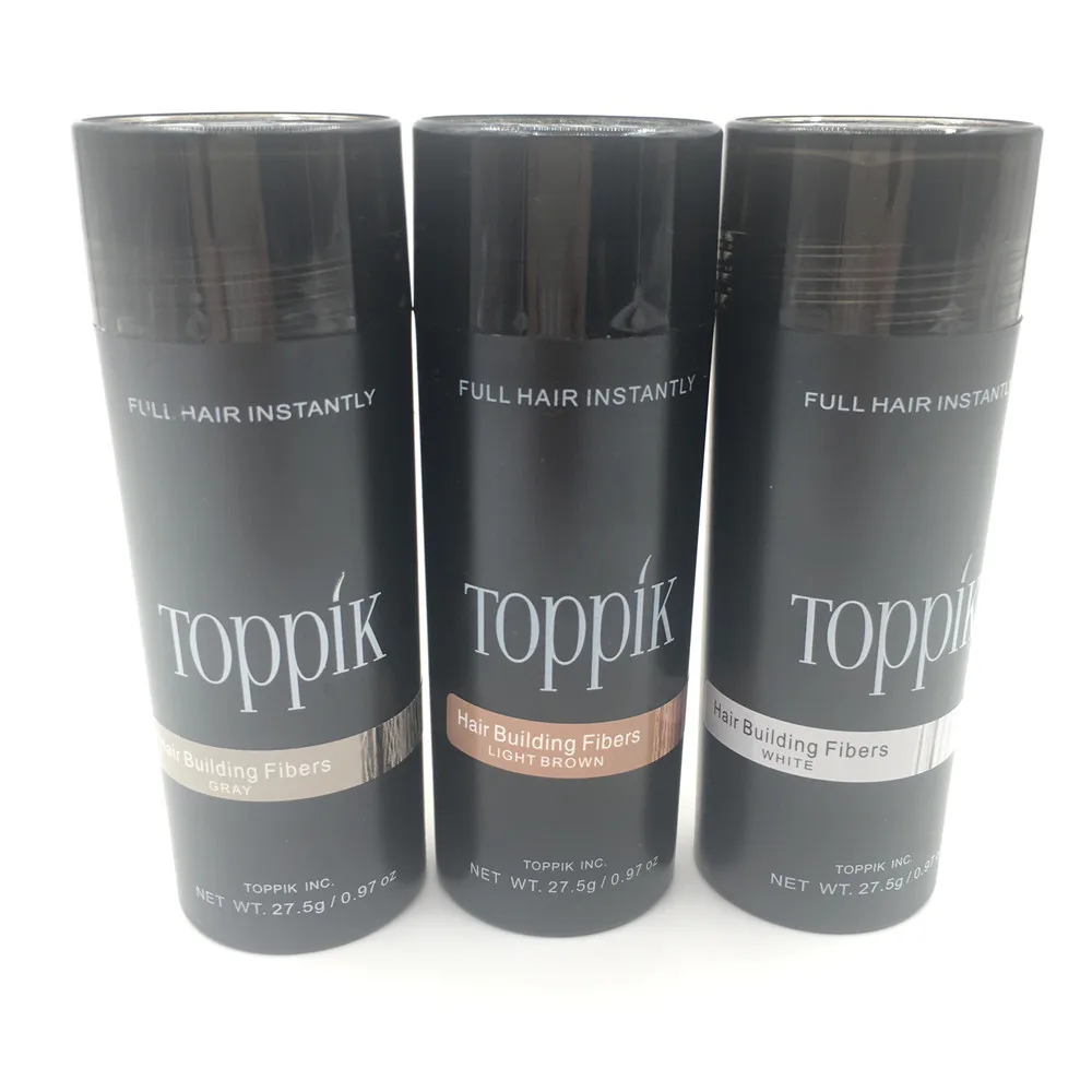 Салон Красота волосы Toppik волокна кератина 27 5g макияж для Волос Здание Волокон
