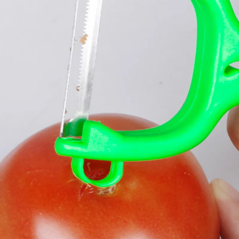 Пластиковый случайного цвета кухонный инструмент резак для картофеля