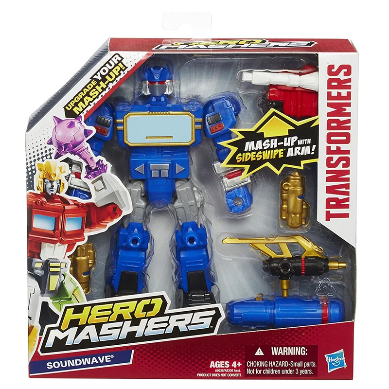 Трансформеры игрушки 15,5 см Hero Mashers Soundwave ПВХ экшн-фигурка пюре трансформатор Коллекция Модель Куклы Игрушки