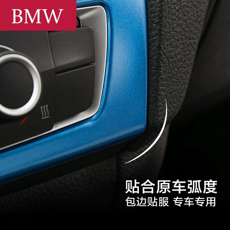 Car Inernal Pearl control Refit CD Center panel Decorative Cover trim Sticker For BMW 1 Series F20 Accessories Car-Styling | Автомобили и