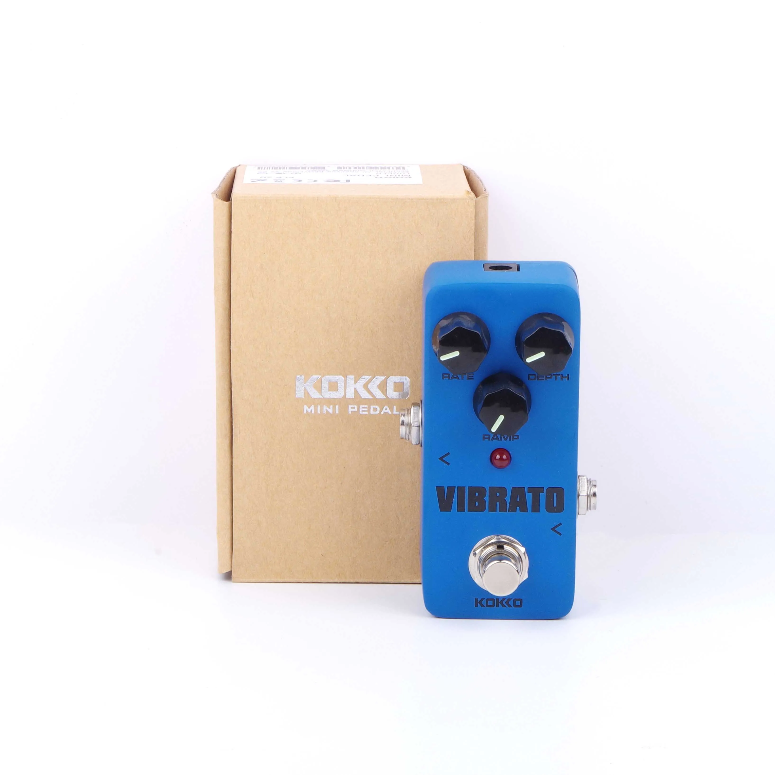KOKKO-Vibrato KOKKO гитарные педаль эффектов хор компрессор перегруз искажение бустер Vibe Vibrato петля реверберации фазер тюнер гитарная педаль - Цвет: KOKKO-Vibrato