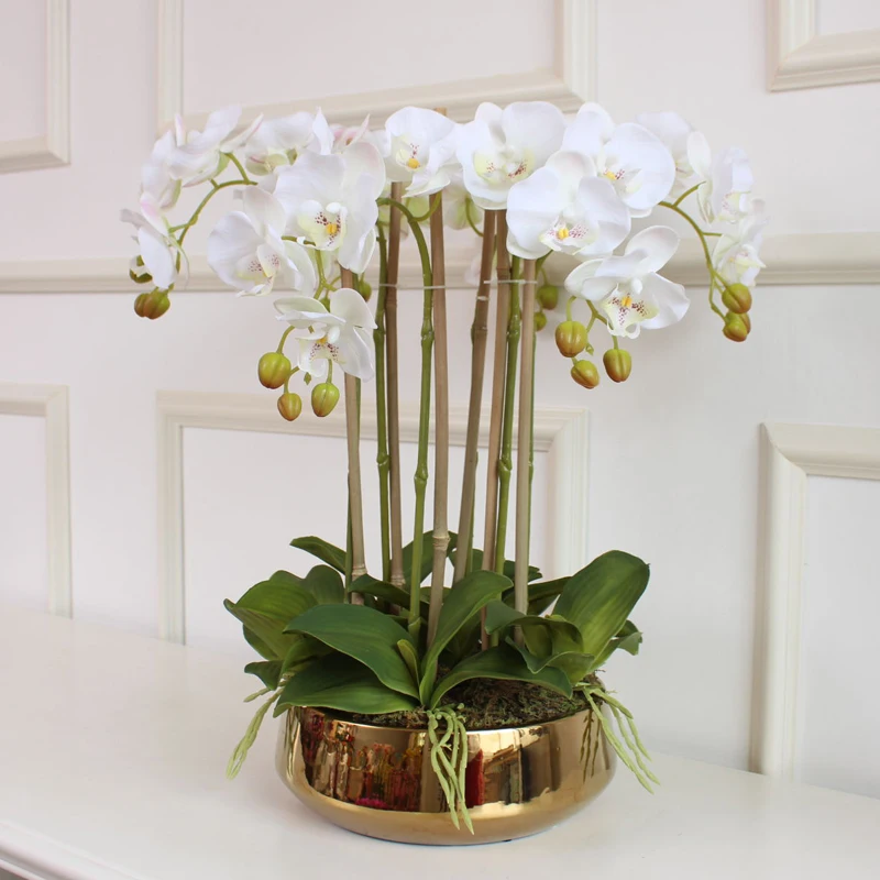 Орхидеи в интерьере - Дизайн интерьеров Идеи вашего дома Home floral arrangement