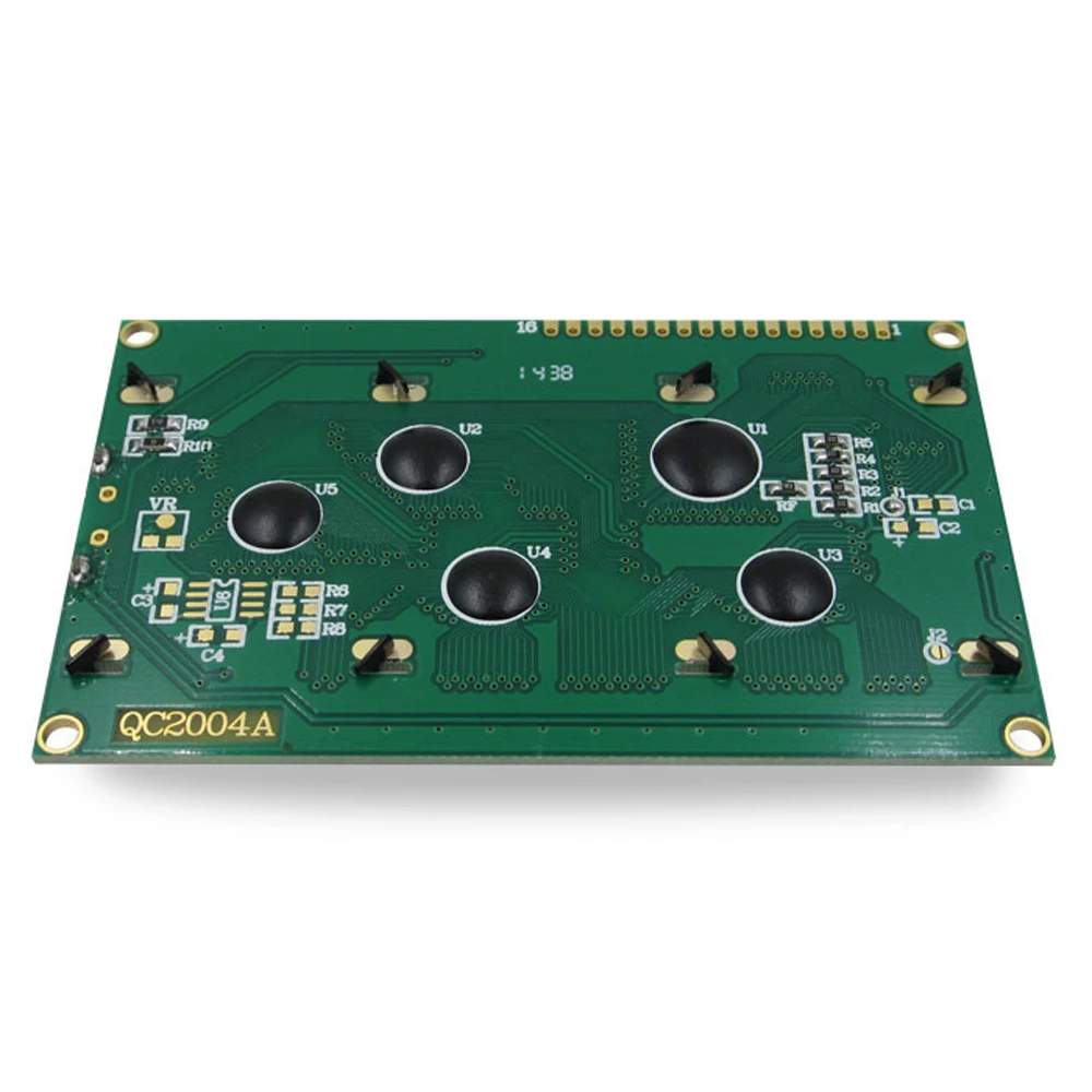 1 шт./лот ЖК плата 2004 20*4 LCD 20X4 5V зеленый экран черный свет дисплей модуль