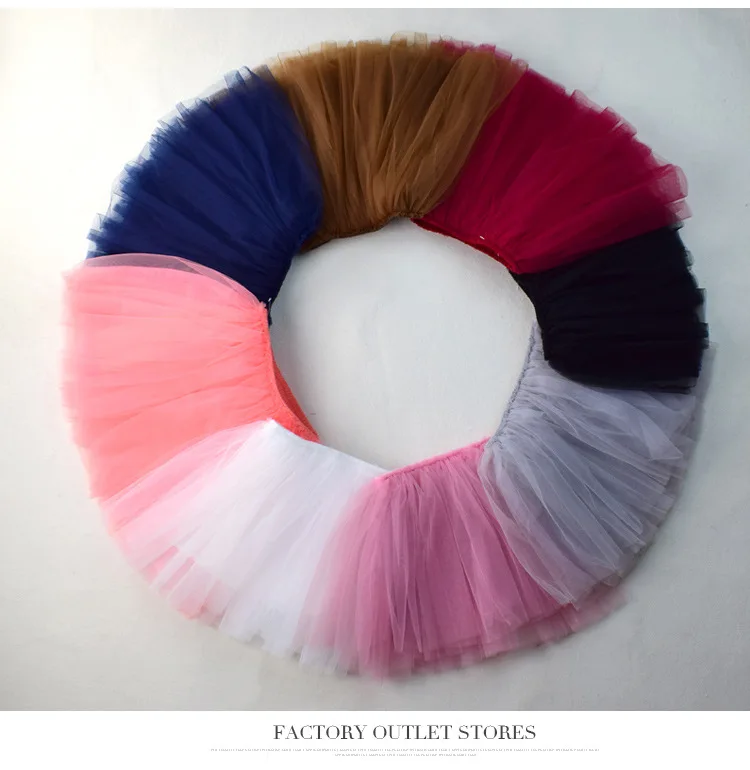 Модная кружевная юбка-пачка для маленьких девочек милая детская фатиновая юбка