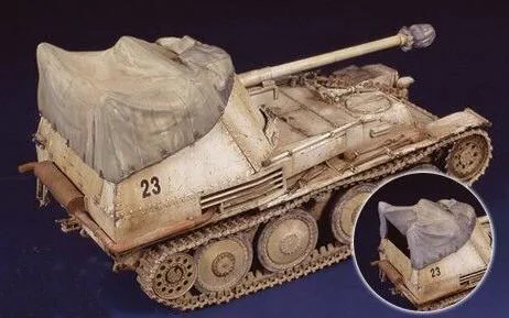 1/35 модифицированные детали непромокаемый навес для бака Weasel 1 комплект