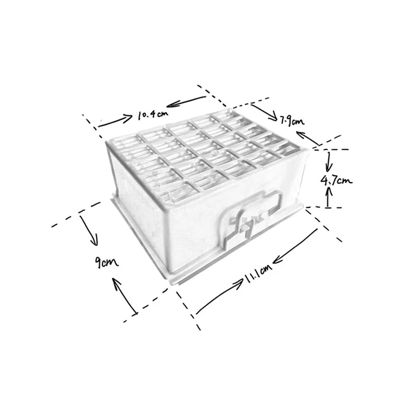 1 шт. фильтр для пыли Hepa для BOSCH BBZ156HF GL-40 GL-20 00576833 Запчасти для пылесоса сменные фильтры
