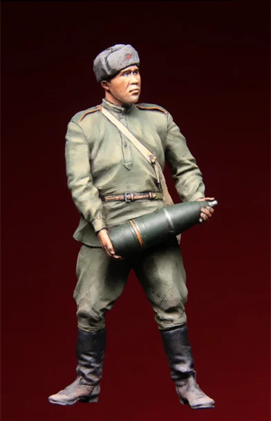 1/35 строительный комплект второй мировой войны советский солдат несобранный