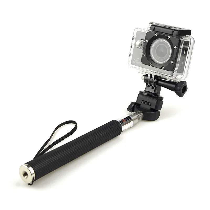 Фирменная алюминиевая селфи-палка SJCAM для камер SJCAM, ручной выдвижной монопод со штативом для SJ4000 SJ5000 M10 M20 SJ6 Legend