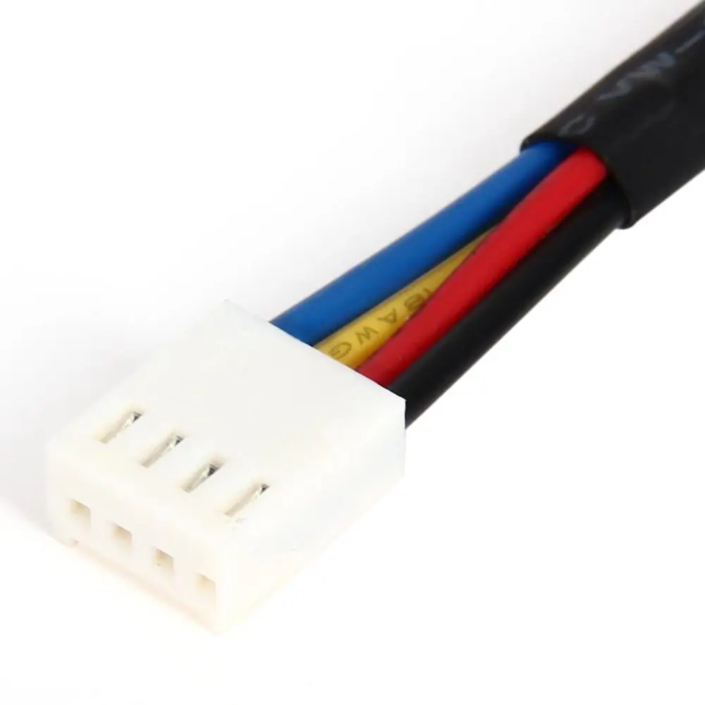 ELEG-8pcs ПК Скорость вентилятора уменьшить 4 Pin Мощность резистор мужского и женского пола кабель адаптера