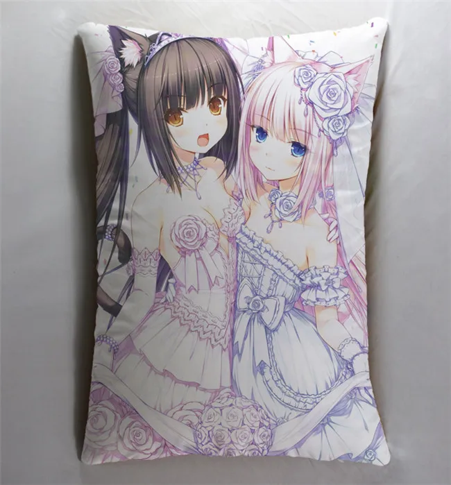 Аниме Манга Neko Para chocola& vanilla 40*60 см чехол для подушки сиденья постельные принадлежности подушки 006 - Цвет: 6