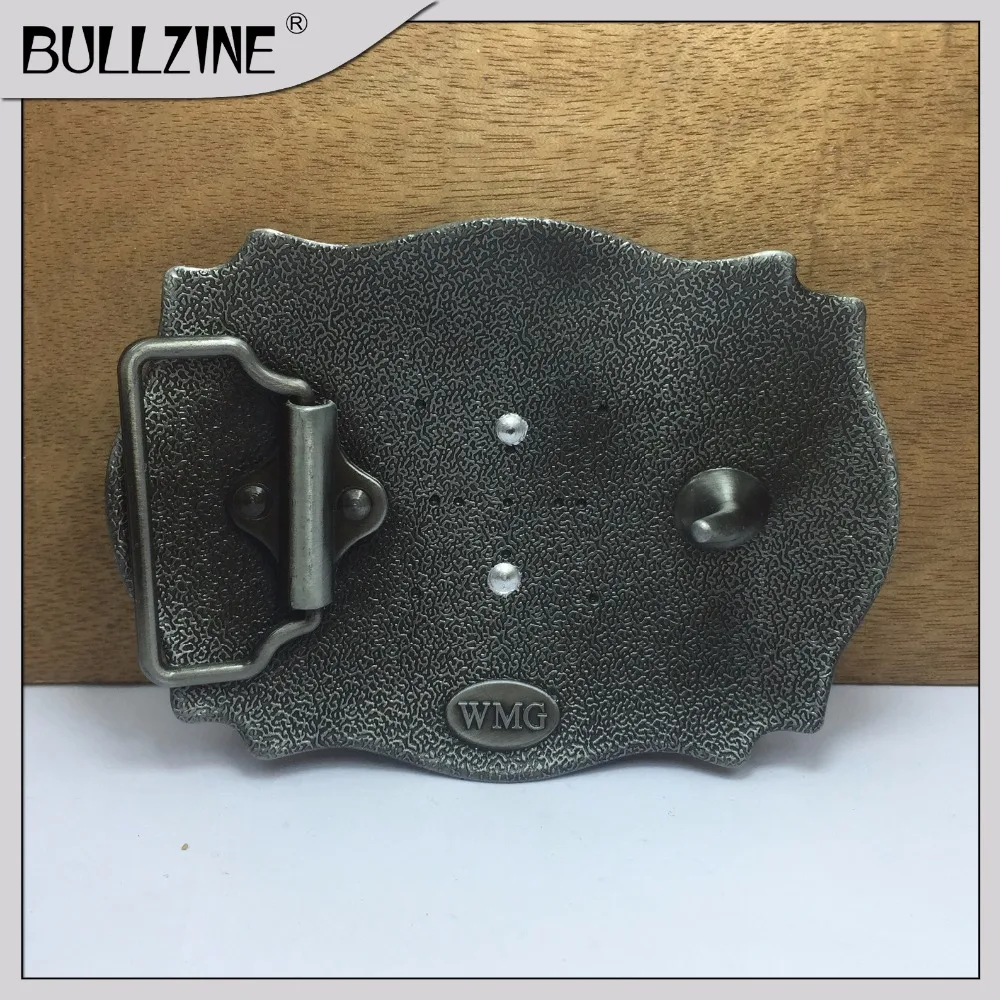 Пряжка для ремня Bullzine letter I с оловянной и золотой отделкой | Дом сад