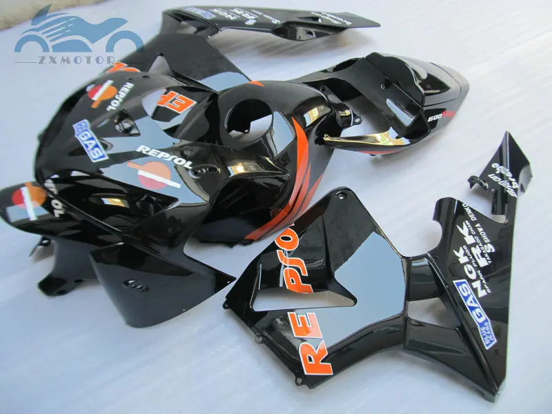 7 подарков 100% Запчасти для мотоциклов HONDA F5 2005 2006 CBR 600RR 05 06 CBR600RR Обтекатели Черный